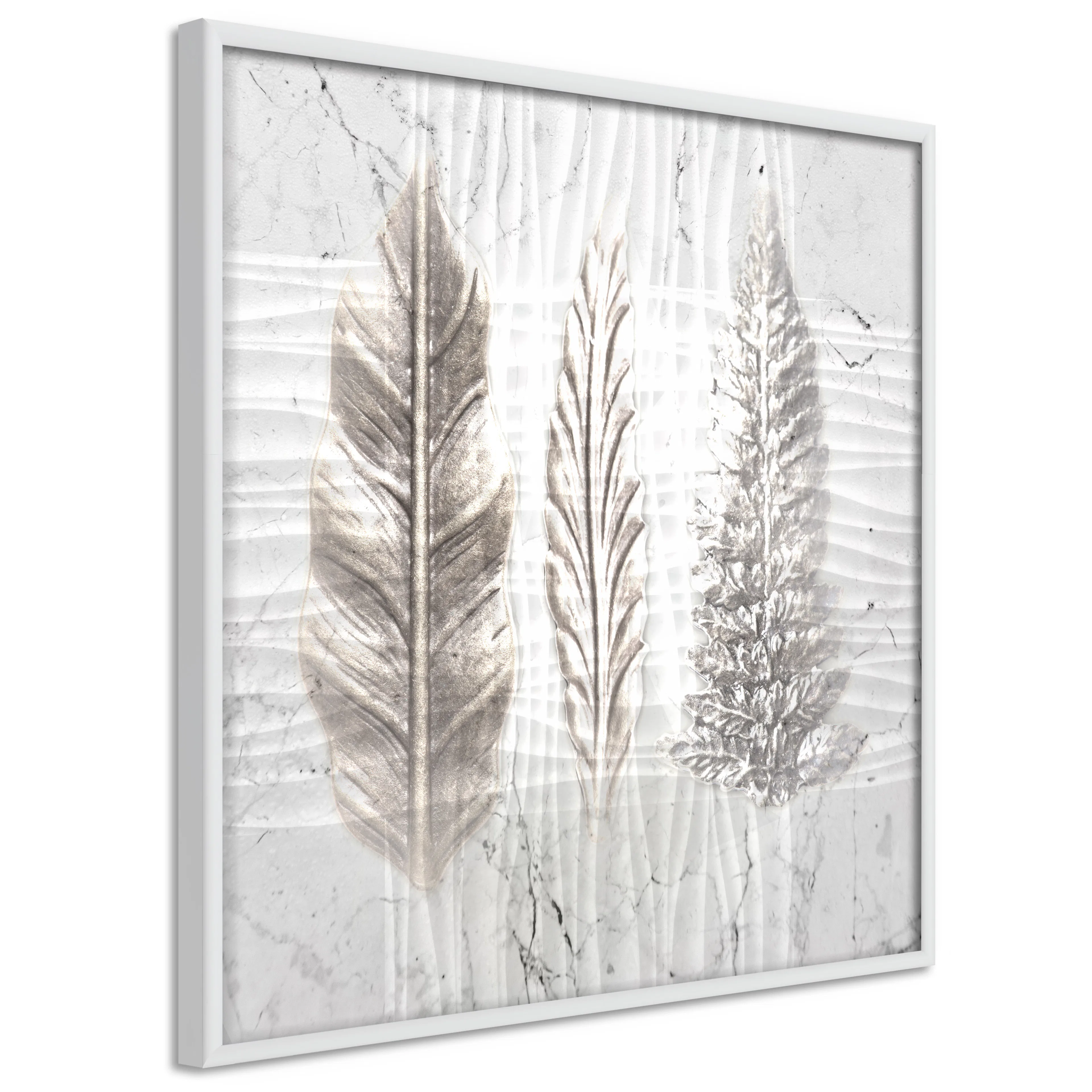 Poster Artgeist Affisch Three Leaves