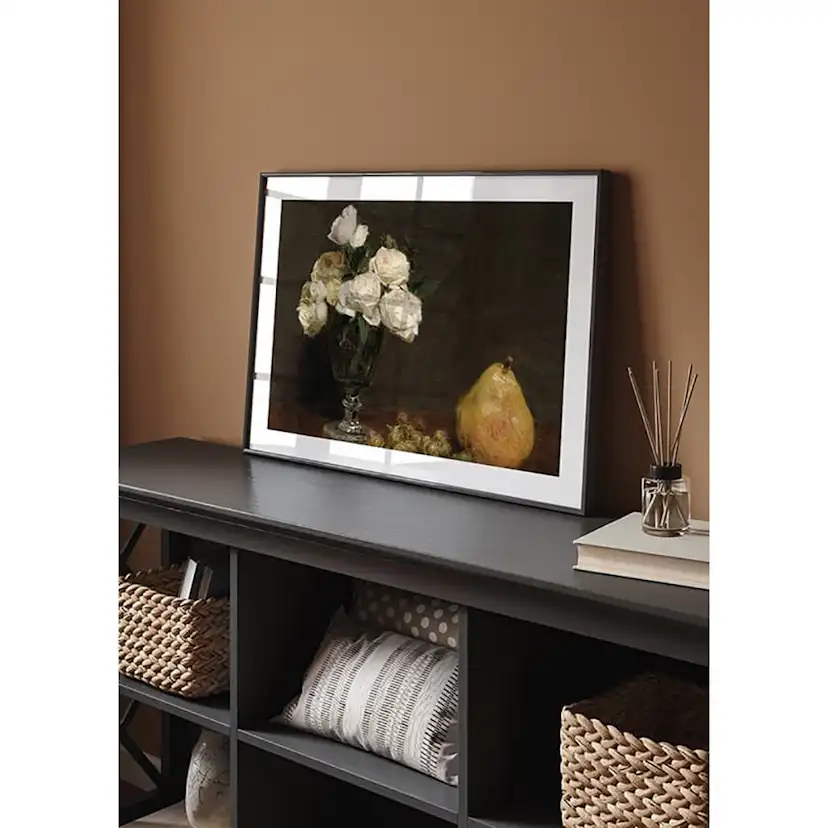Poster Gallerix Still Life With Roses And Fruit By Henri Fantin-Latour