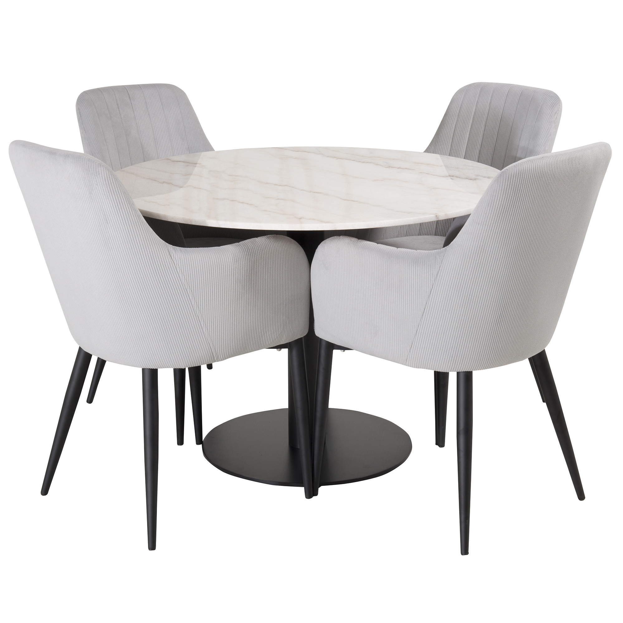 Matgrupp Venture Home Estelle med 4 Corina Stolar ManchEstelle