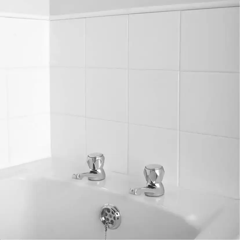 Kakel Bathlife Classico Vit Blank 200x200 mm