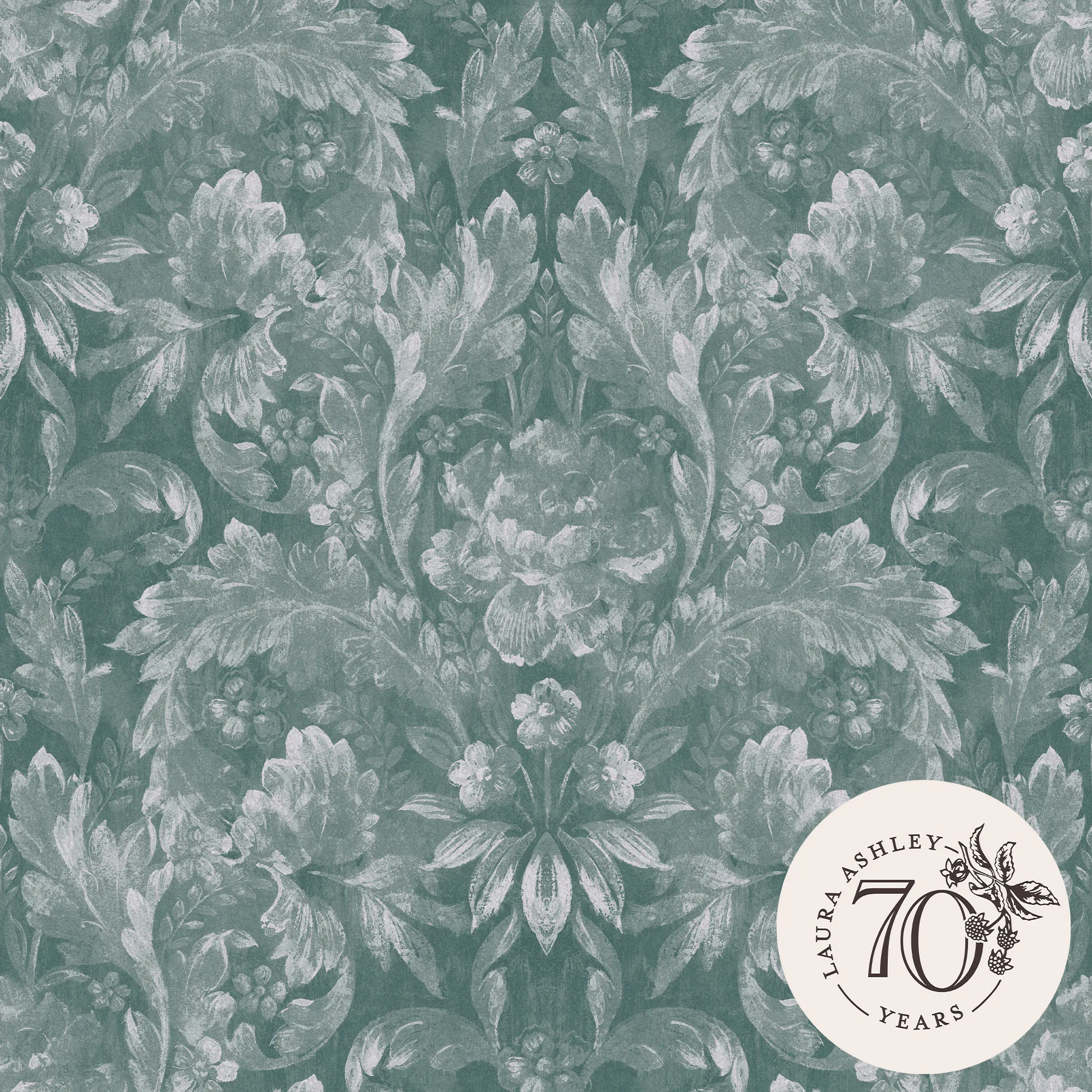 Tapet Laura Ashley Apolline Jade Grön 119842