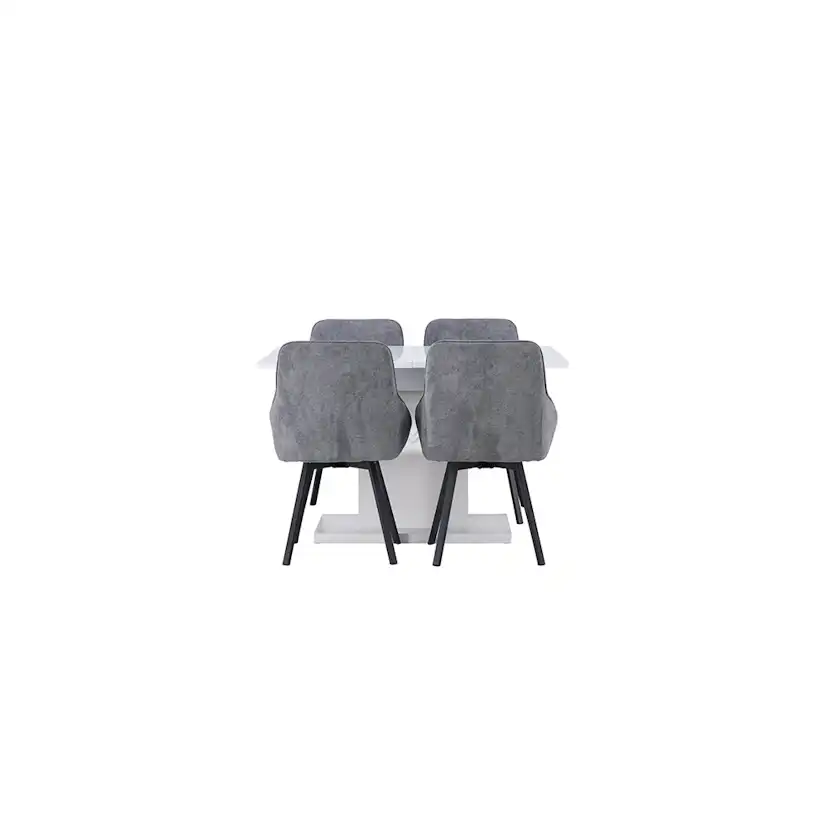 Matgrupp Venture Home Pluto med 4 Rosie Stolar