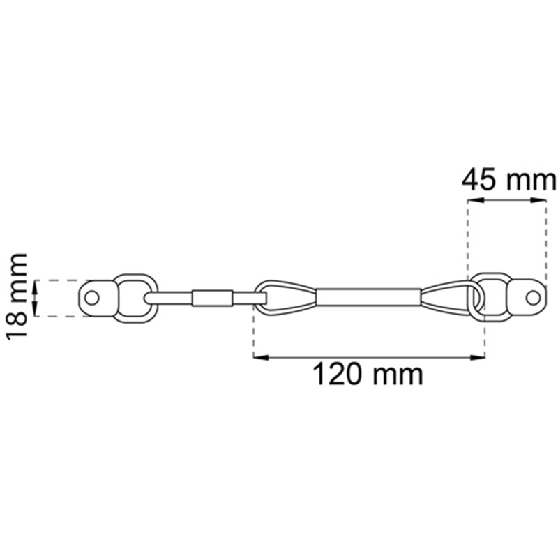 Skjutpartiwire Habo 34