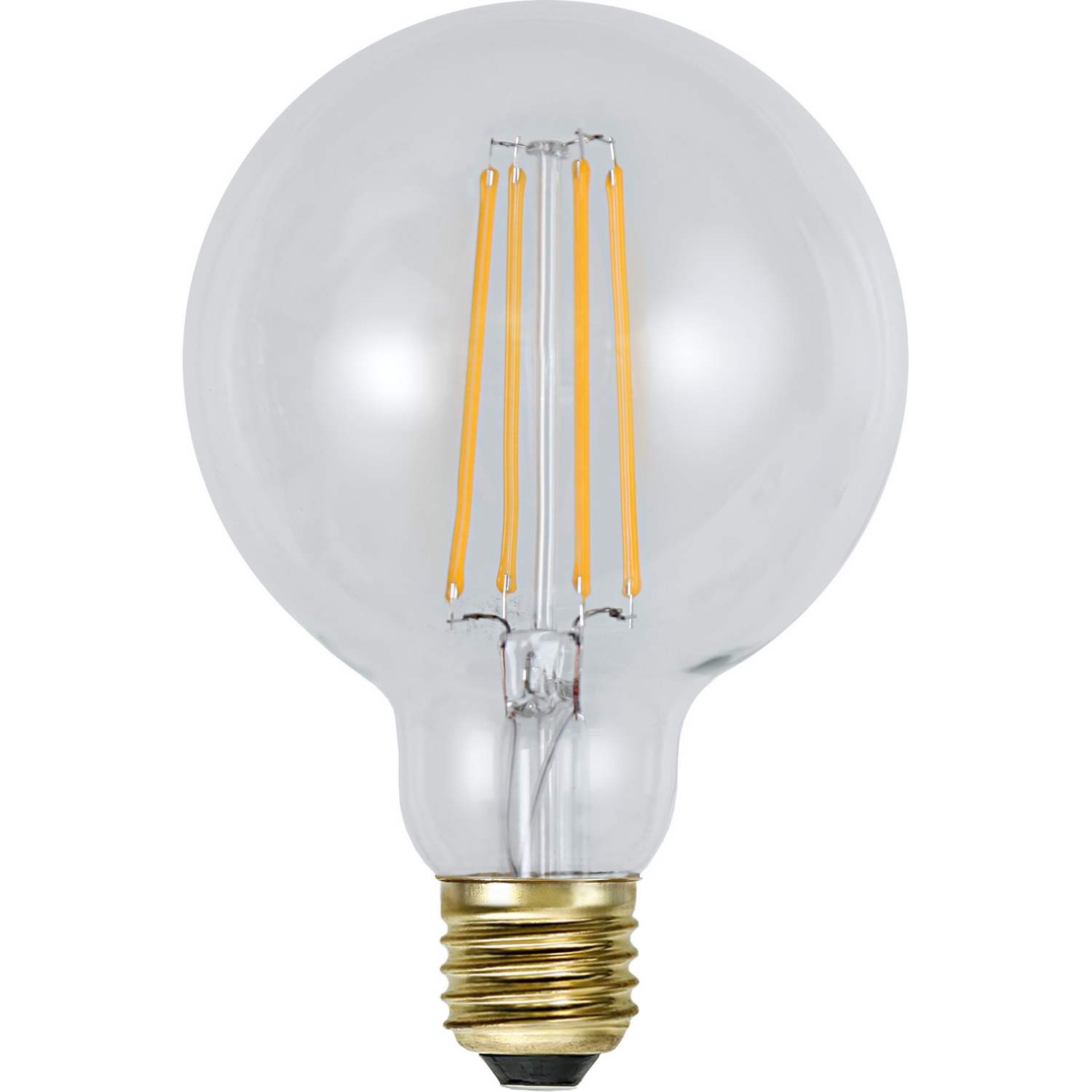 Ljuskälla Star Trading Soft Glow E27 G95 320lm 2100K Dimbar