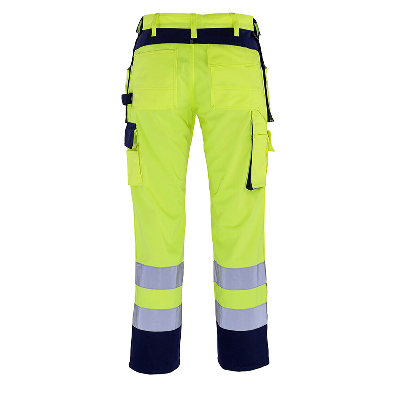 Mascot SAFE COMPETE Byxor med hängfickor 09131-470-171 Storlek: 90C51, Färg: Hi-vis Gul/marin