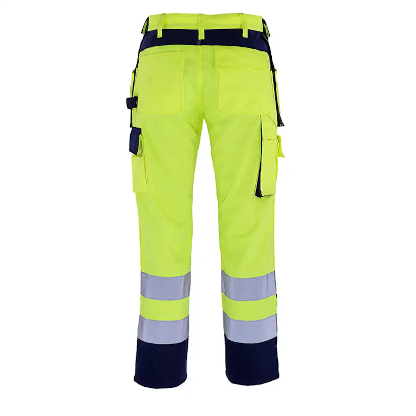 Mascot SAFE COMPETE Byxor med hängfickor 09131-470-171 Storlek: 90C51, Färg: Hi-vis Gul/marin