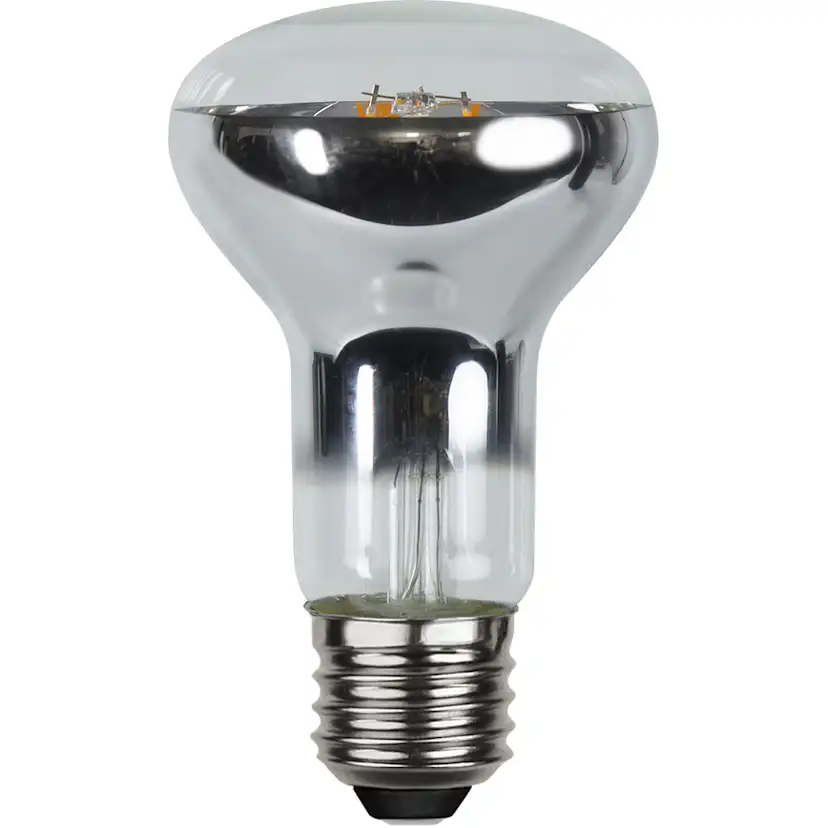 LED-lampa Star Trading Filament E27 R63 Reflector Klar Dimbar 4W