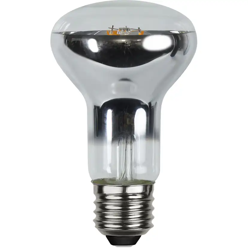 LED-lampa Star Trading Filament E27 R63 Reflector Klar Dimbar 4W