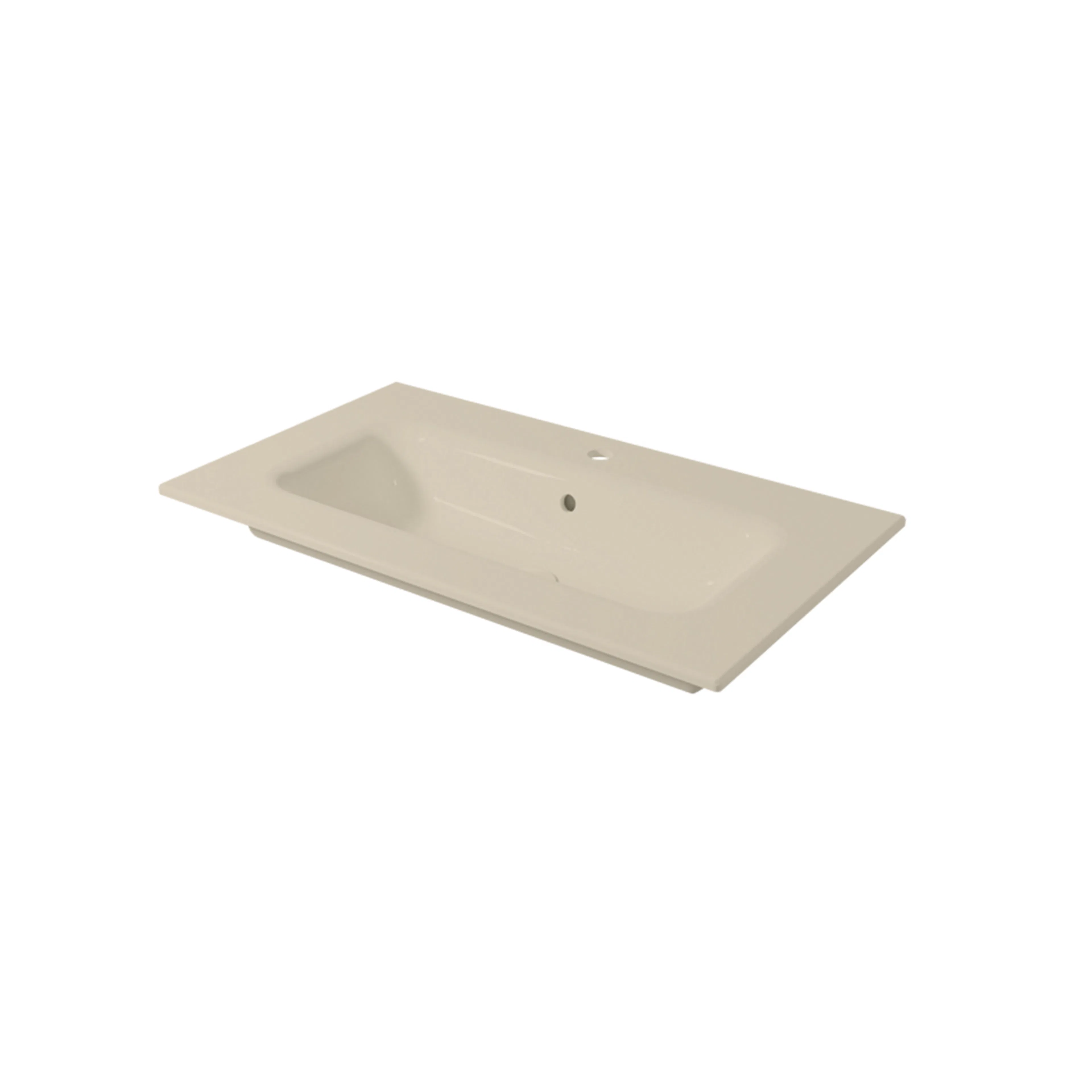 Handfat Edge 80 Cotton Cream Bredd: 810 mm, Cotton Cream