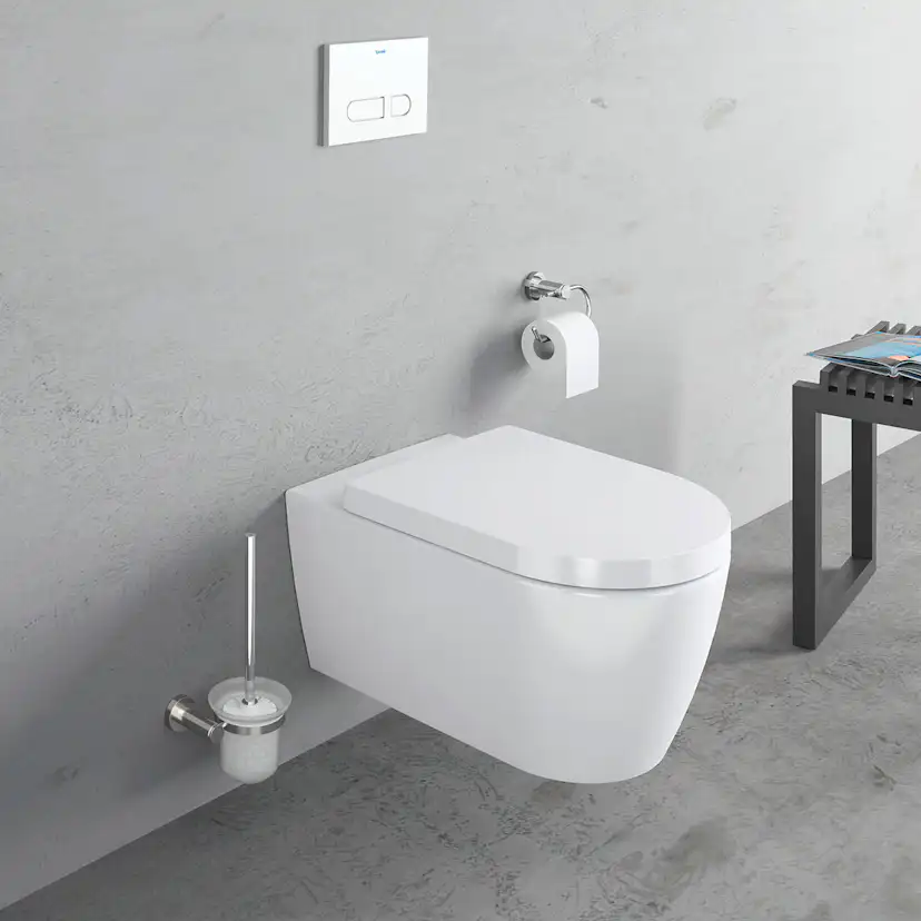 Vägghängd Toalettstol Duravit ME by Starck 252909 utan Toalettsits