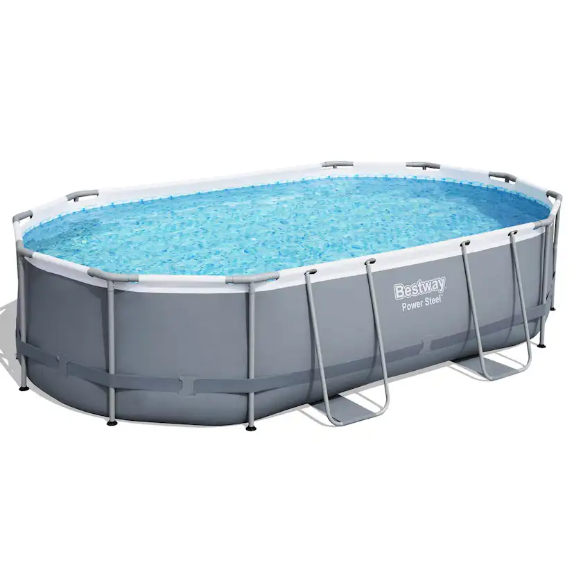 Poolpaket Bestway Power Steel Oval 4,88 x 3,05 m