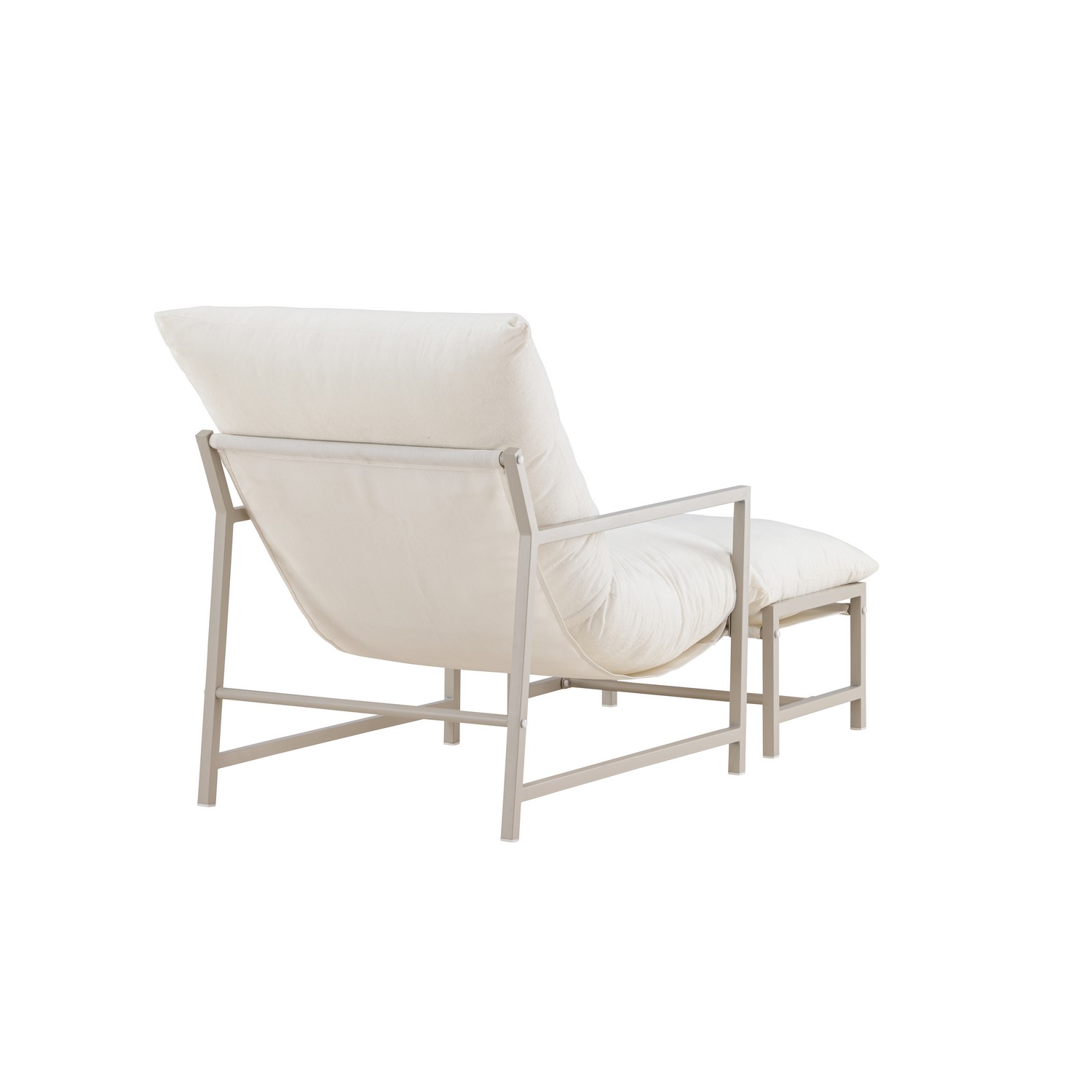 Corso Lounge Chair - Beige / Beige Beige
