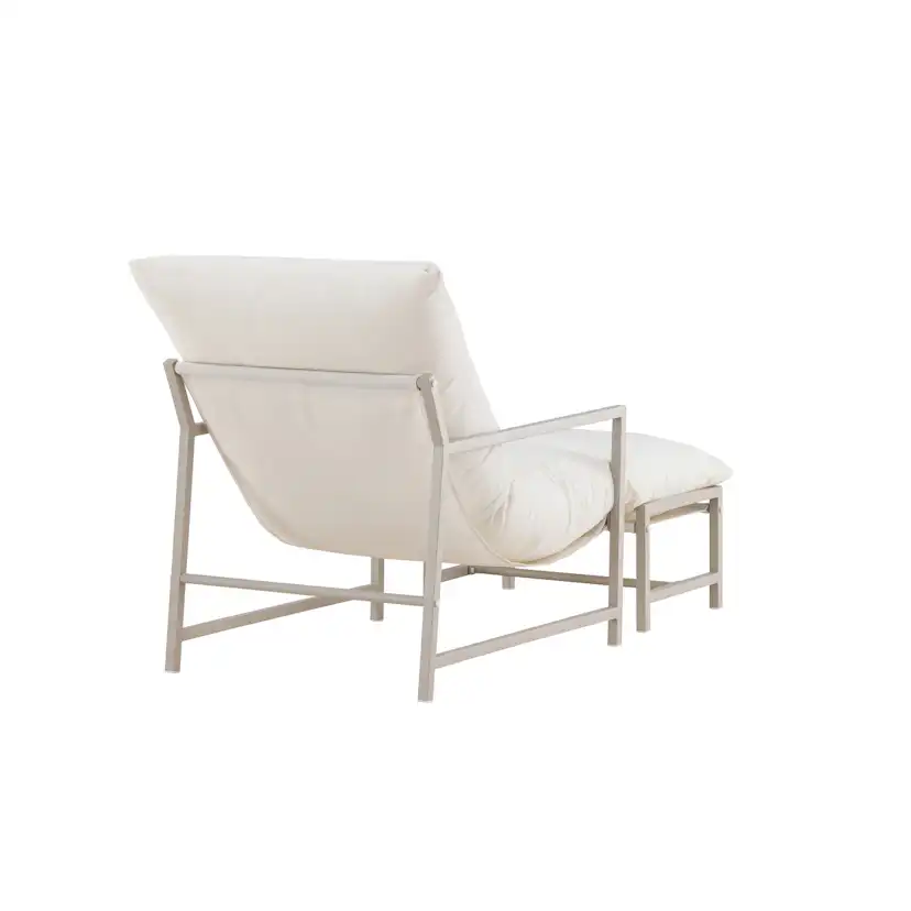 Corso Lounge Chair - Beige / Beige Beige
