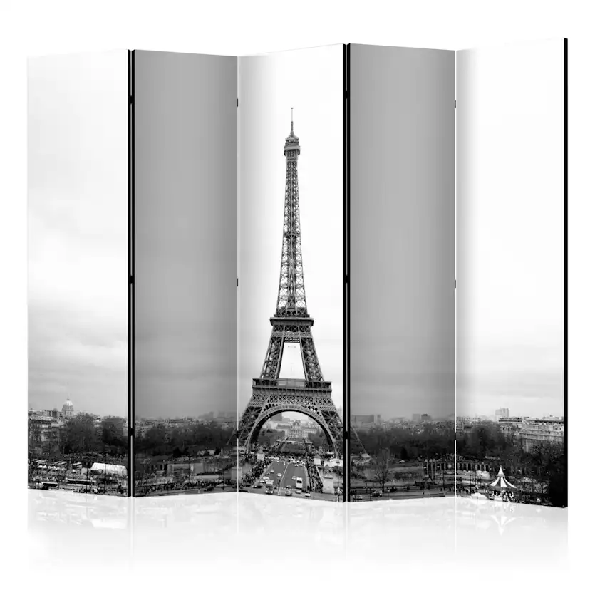 Rumsavdelare Arkiio Paris Black and White Photography II 225x172 cm