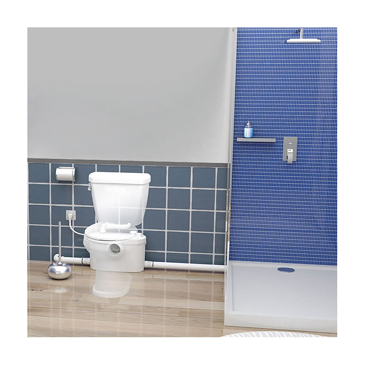 Pumpstation Saniflo Sanipro Up För WC, Tvättställ och Dusch