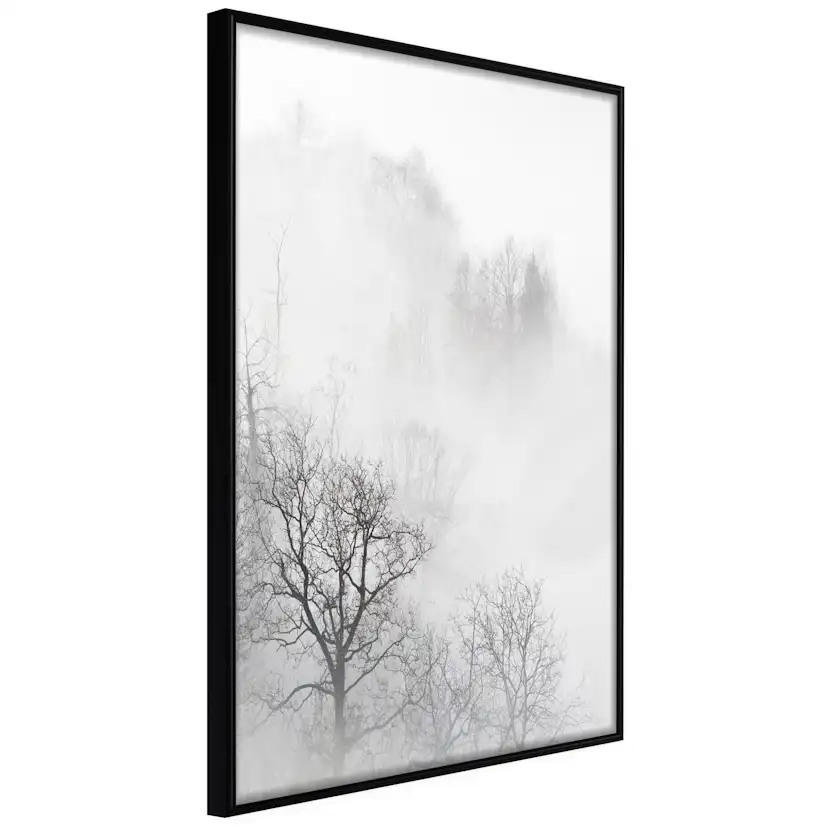 Poster Artgeist Affisch Trees In The Fog
