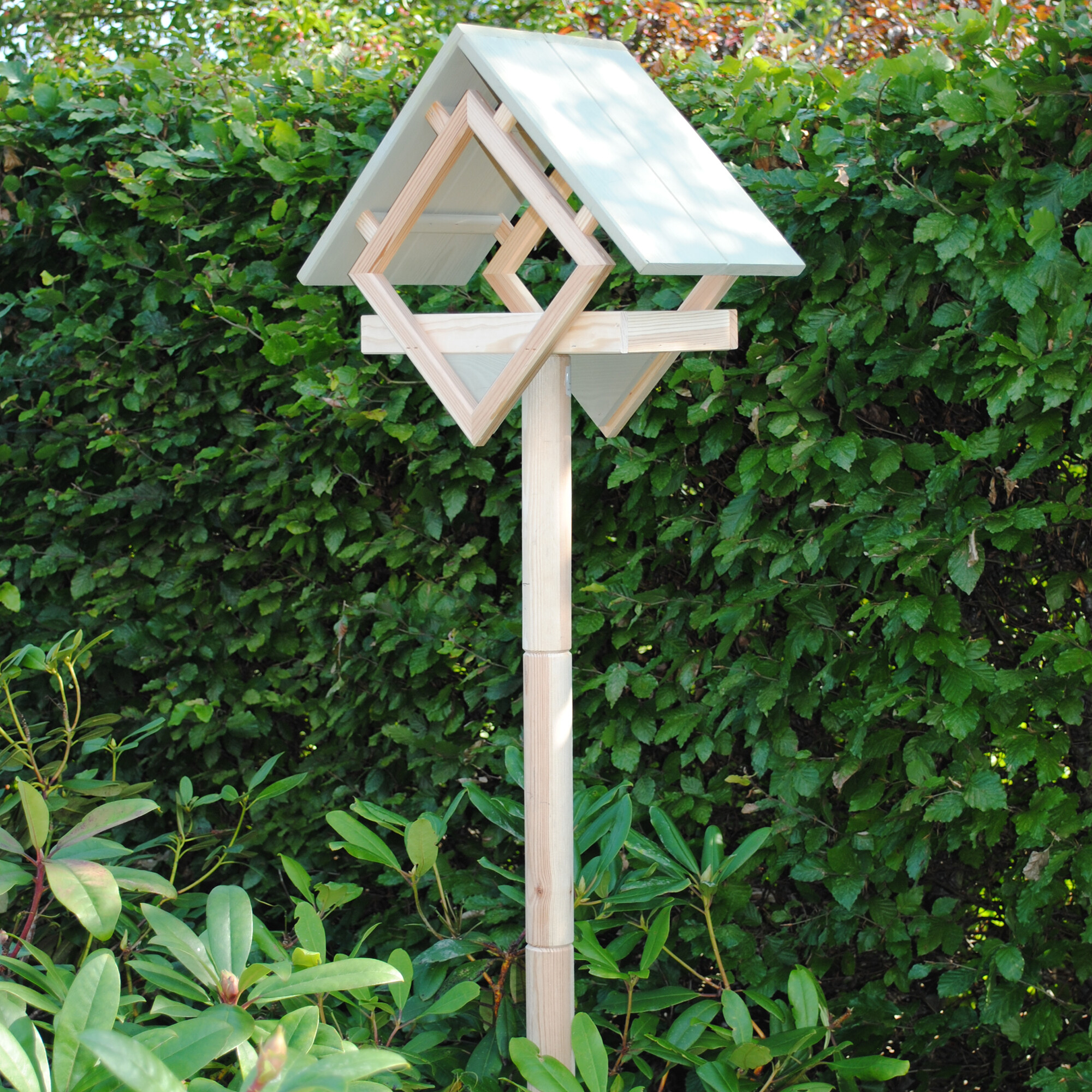 Fågelmatare Hortus Furu Olivgrön Med Stativ