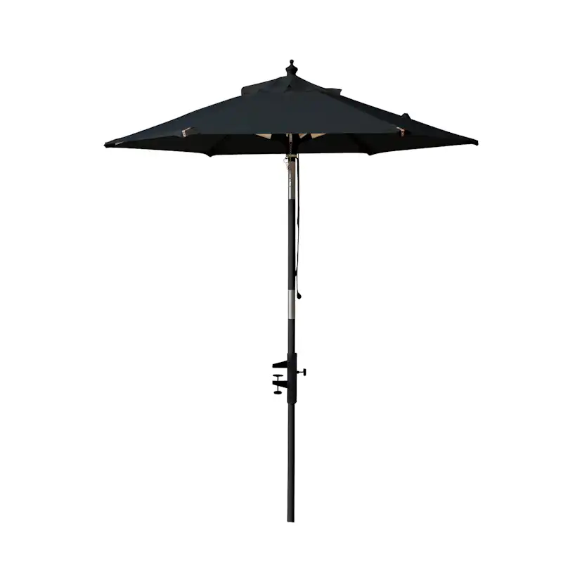 Parasoll Cinas Nero Balkong Ø1,8 m Trä