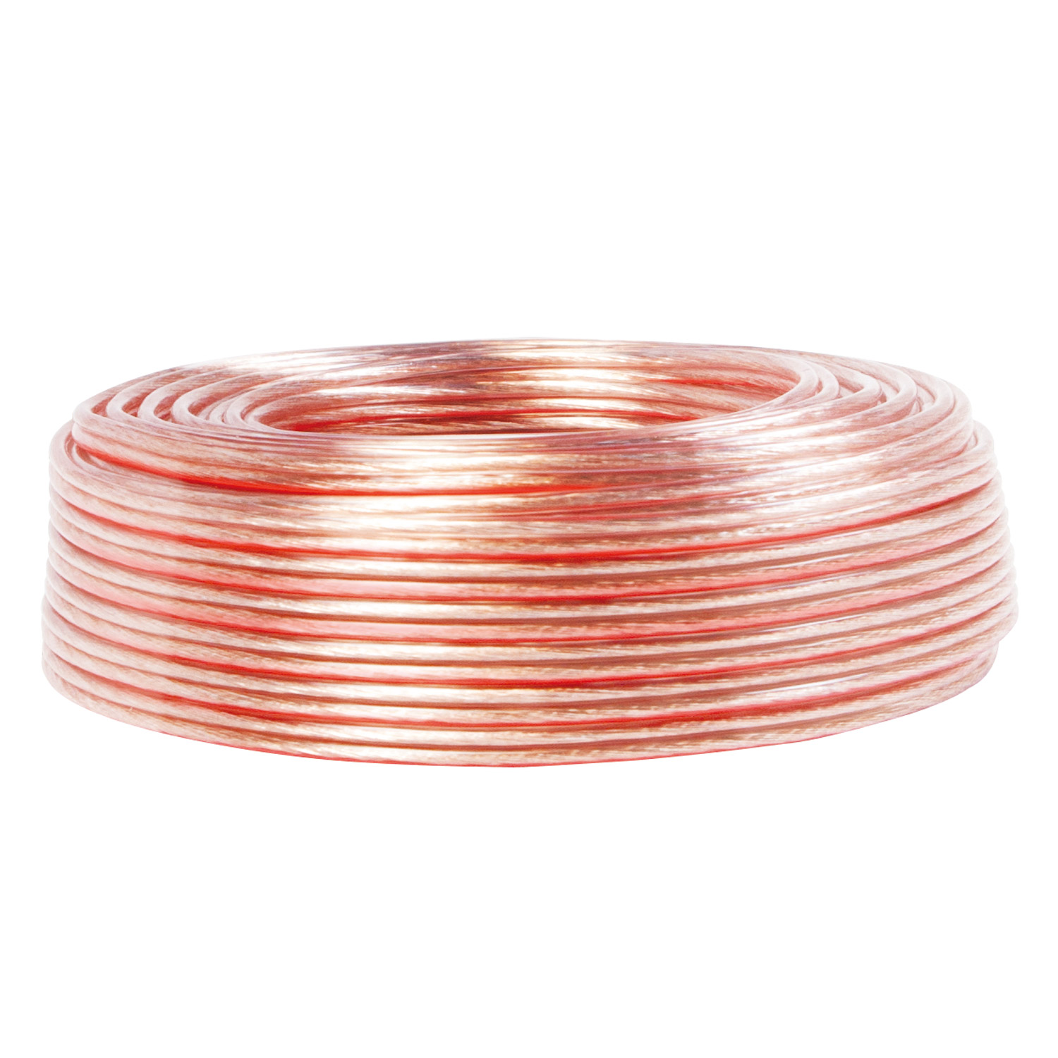 Högtalarkabel LogiLink 2x1,5 mm² Transparent