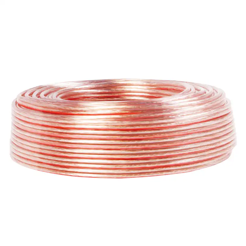 Högtalarkabel LogiLink 2x1,5 mm² Transparent