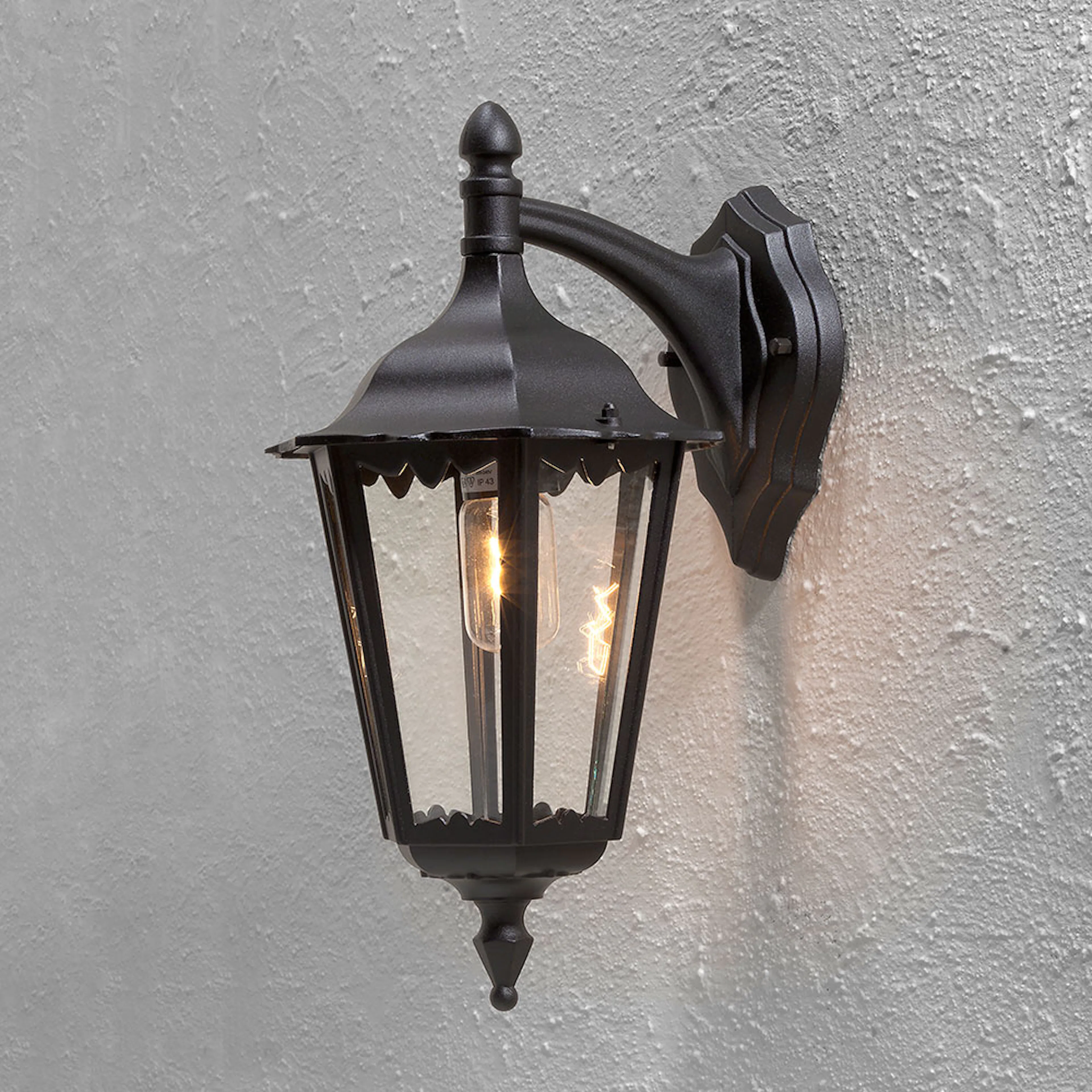 Vägglykta Gnosjö Konstsmide Firenze 100W Ned E27