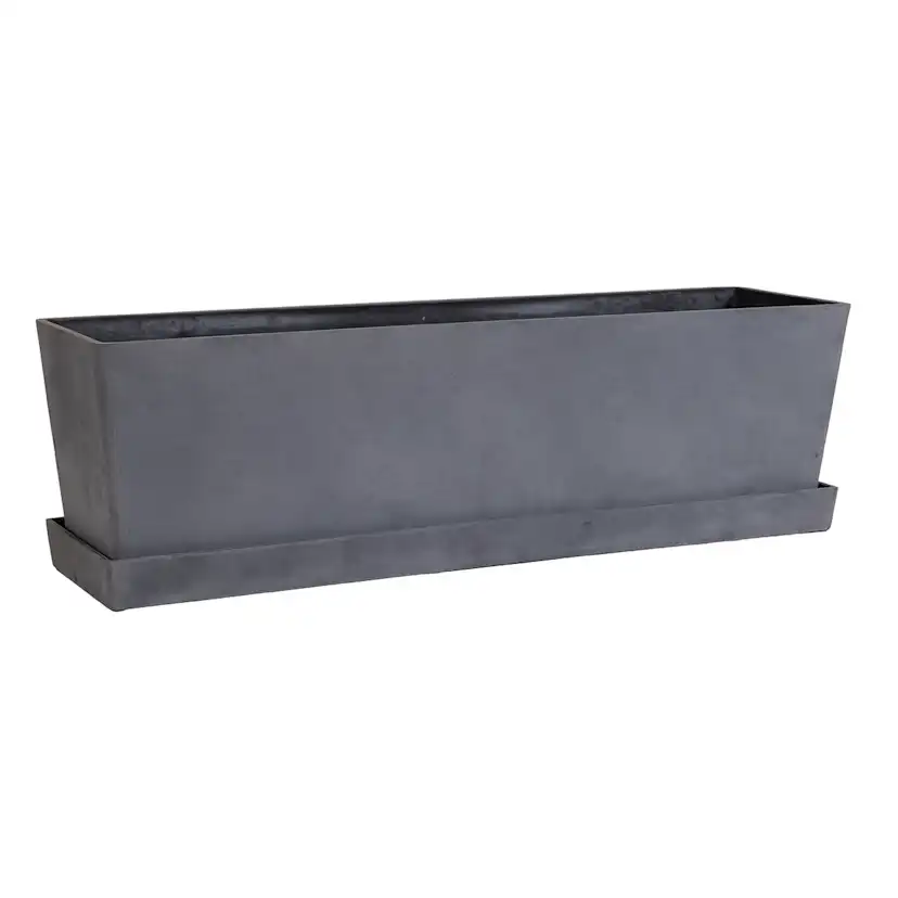 Fat Greenline Michelangelo 60x15 Antracit Till Krukor