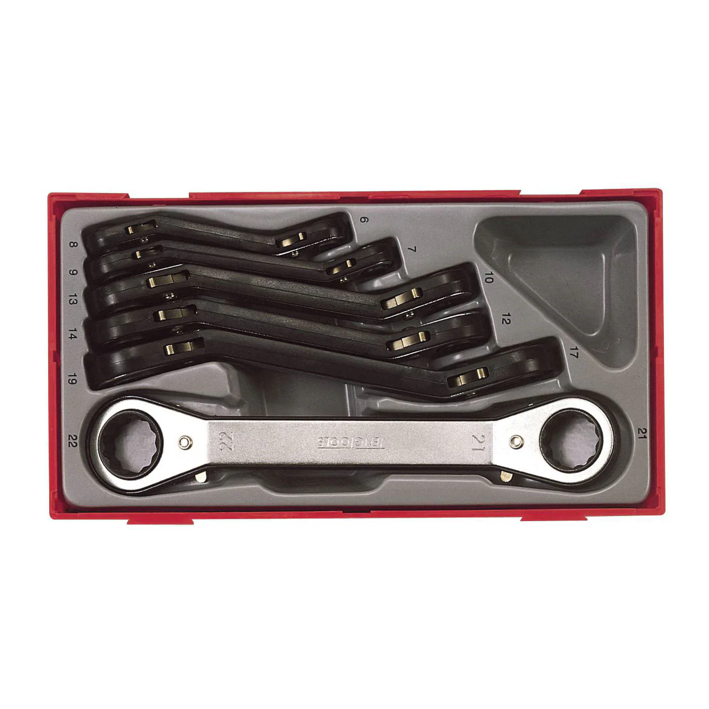 Ringspärrnyckelsats 6 delar Teng Tools TTRORS