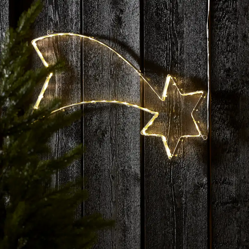 Dekorationsbelysning Star Trading Lumiwall Komet