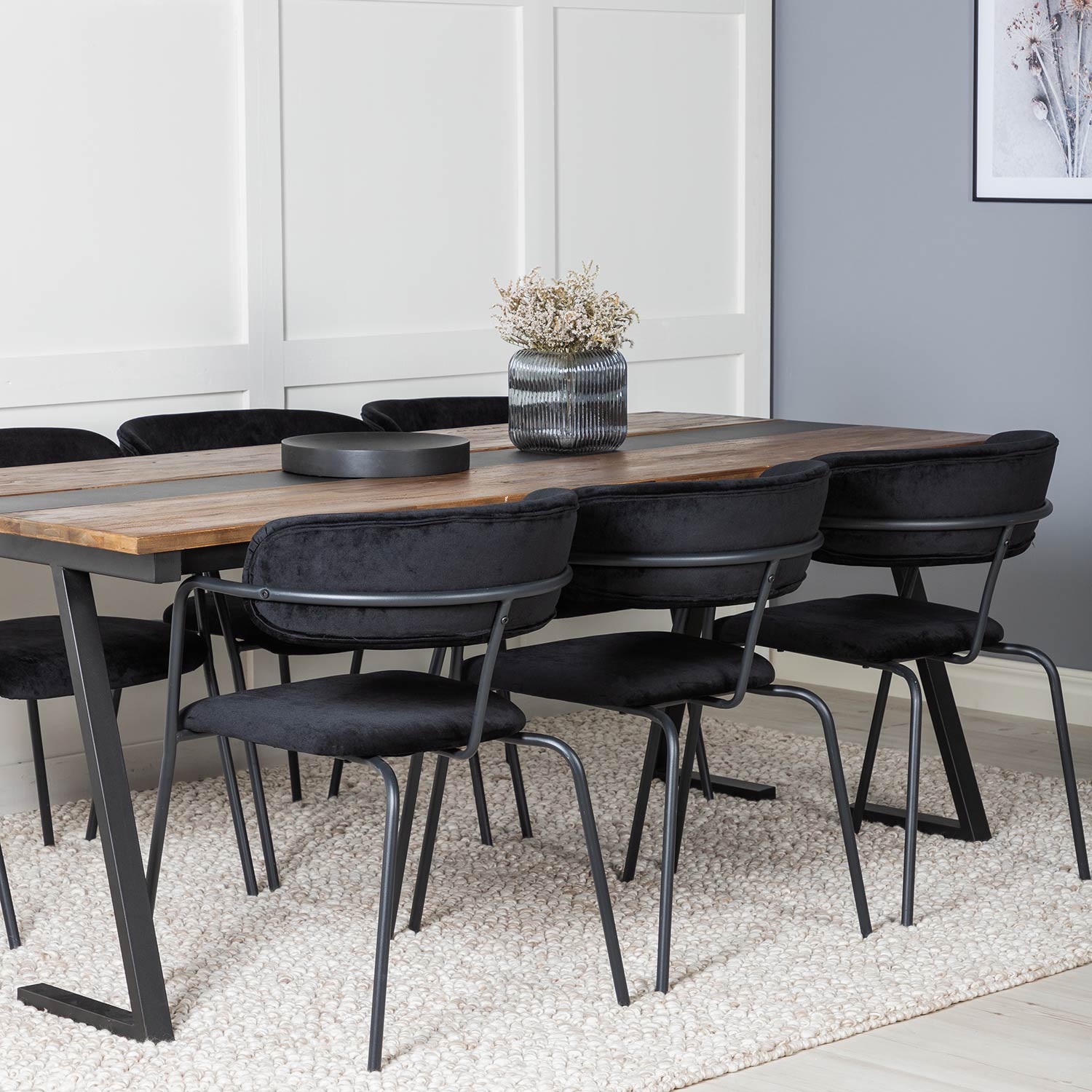 Matgrupp Venture Home Jane med 6 Aris Stolar