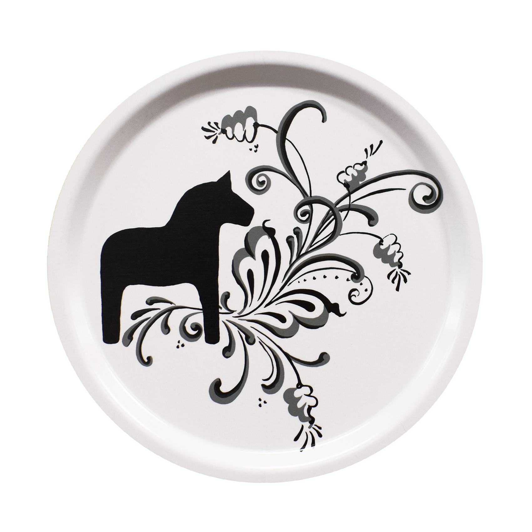 Bricka Arvidssons Textil Kurbits Rund