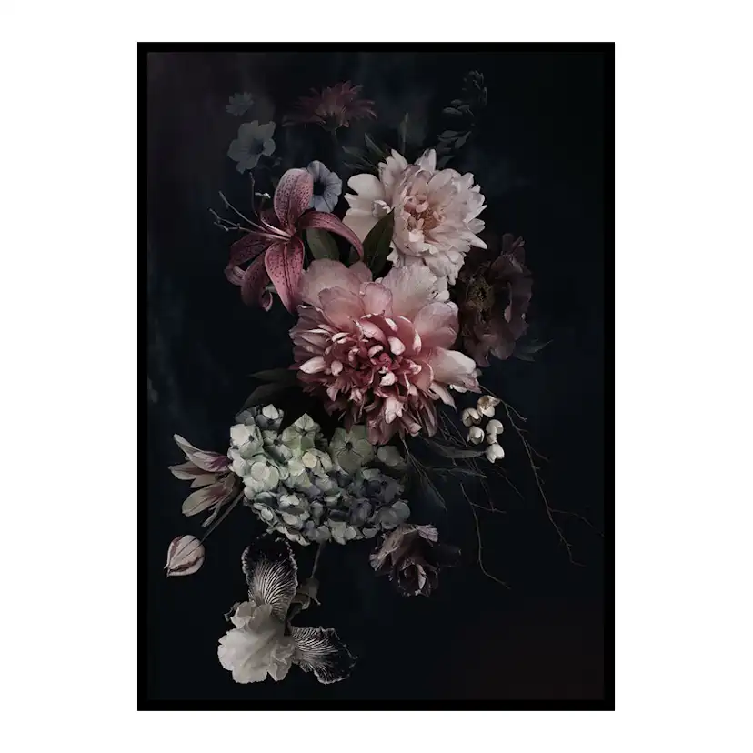 Poster Gallerix Vintage Flower Bouquet