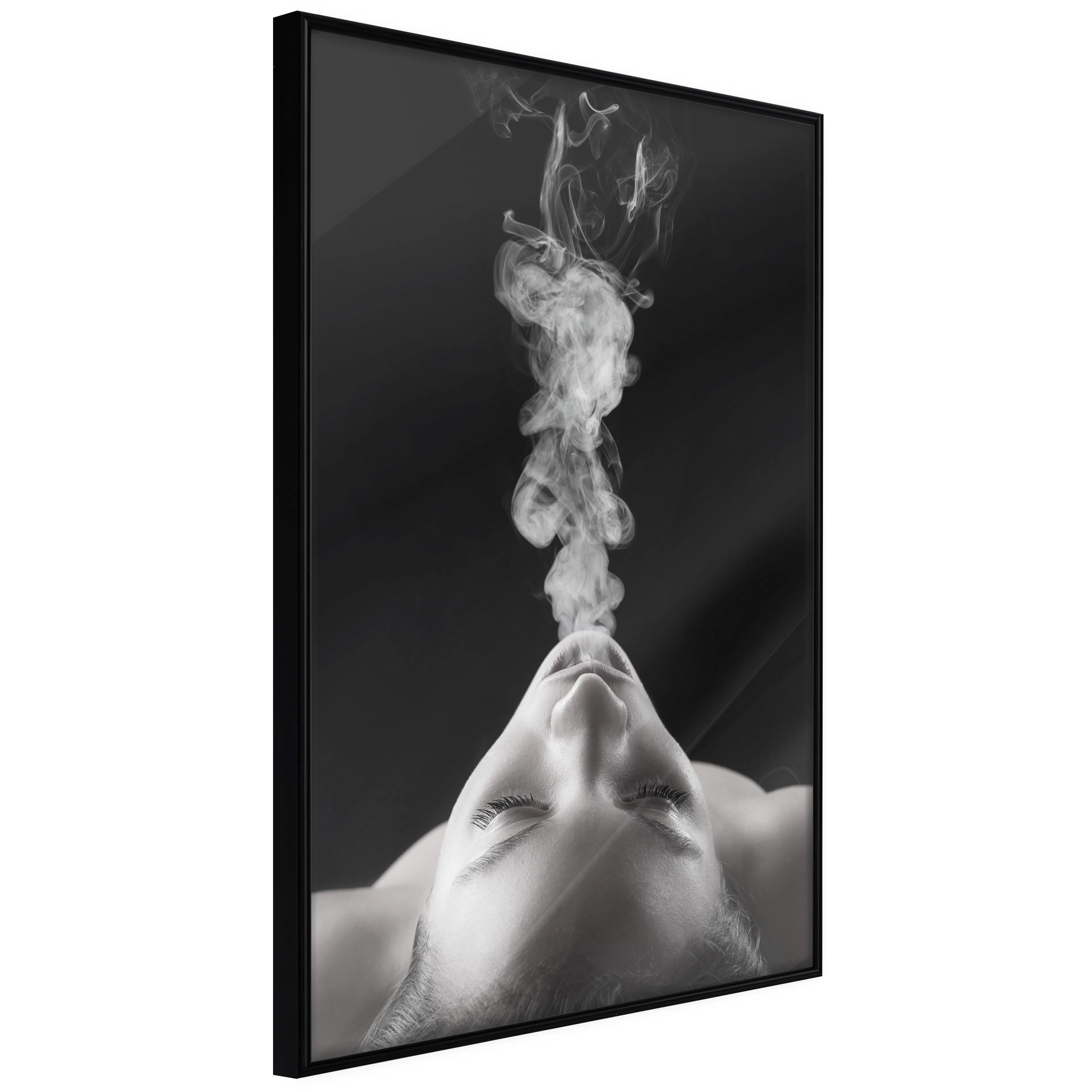 Affisch - Smoke Cloud [Poster] 40x60 Svart ram, 40x60 cm