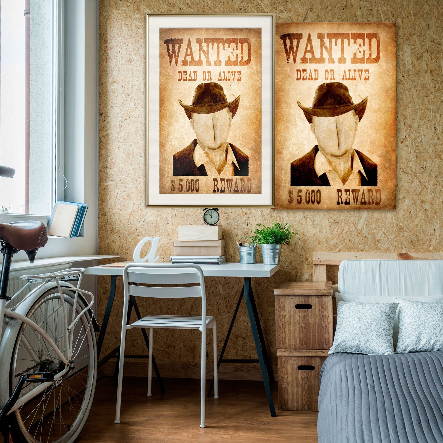 Poster Artgeist Affisch Wanted