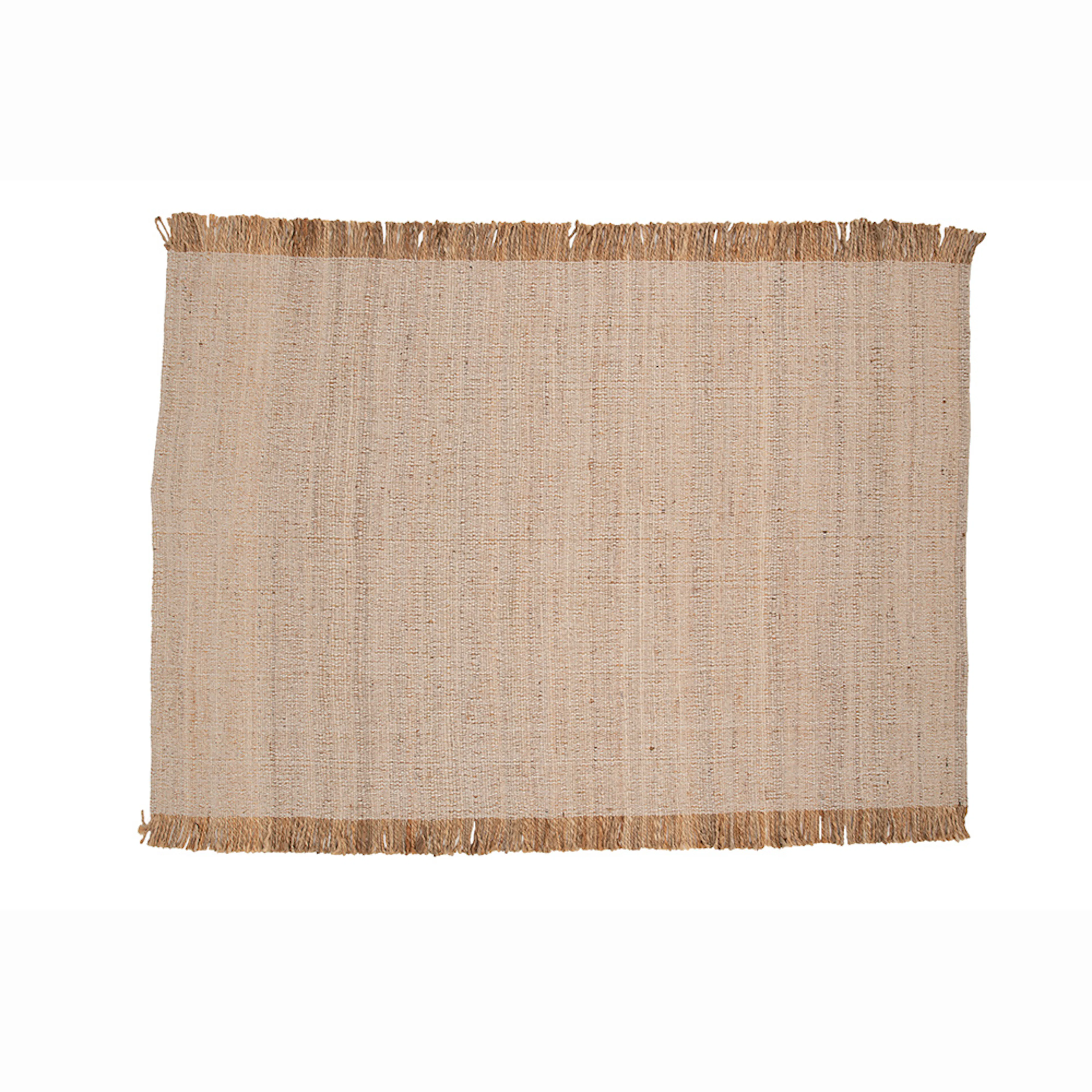 Emilio Jute - 400*300- -Rectangular-Offwhite 321x400 cm