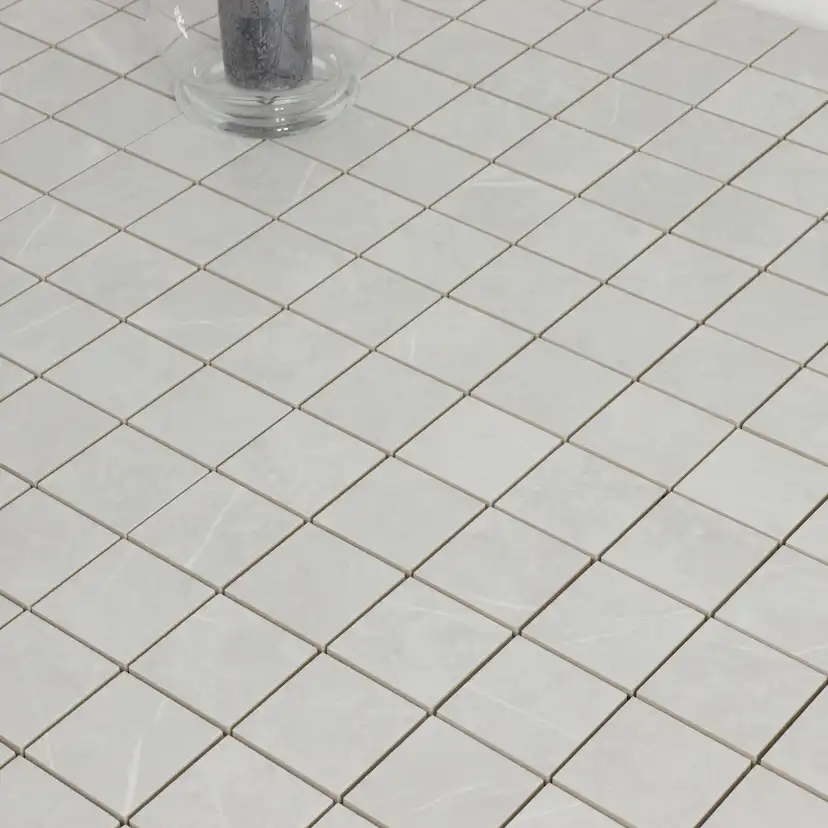 Mosaik Tenfors Altamura Pearl Matt Marmor 7x7 cm