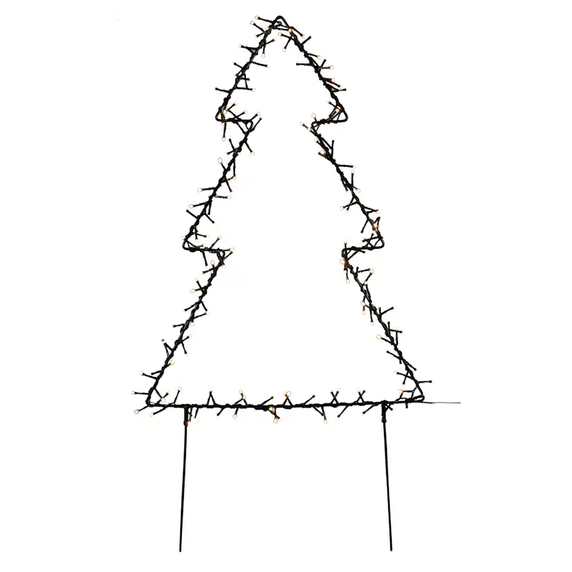 Metalljulgran Nordic Winter 75 cm