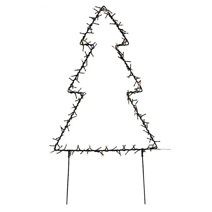 Metalljulgran Nordic Winter 75 cm