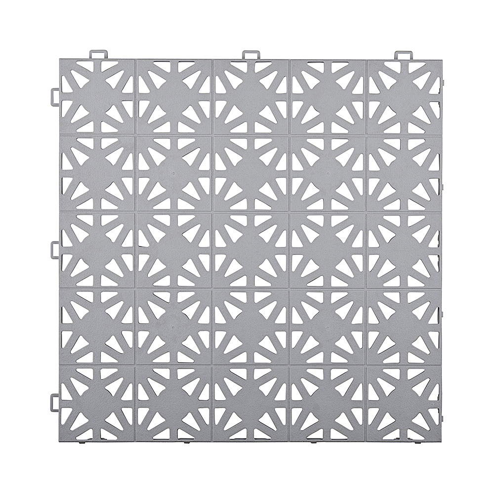 Golvplatta Hestraplattan Hestra Glacier Grey Golvtrall i Plast