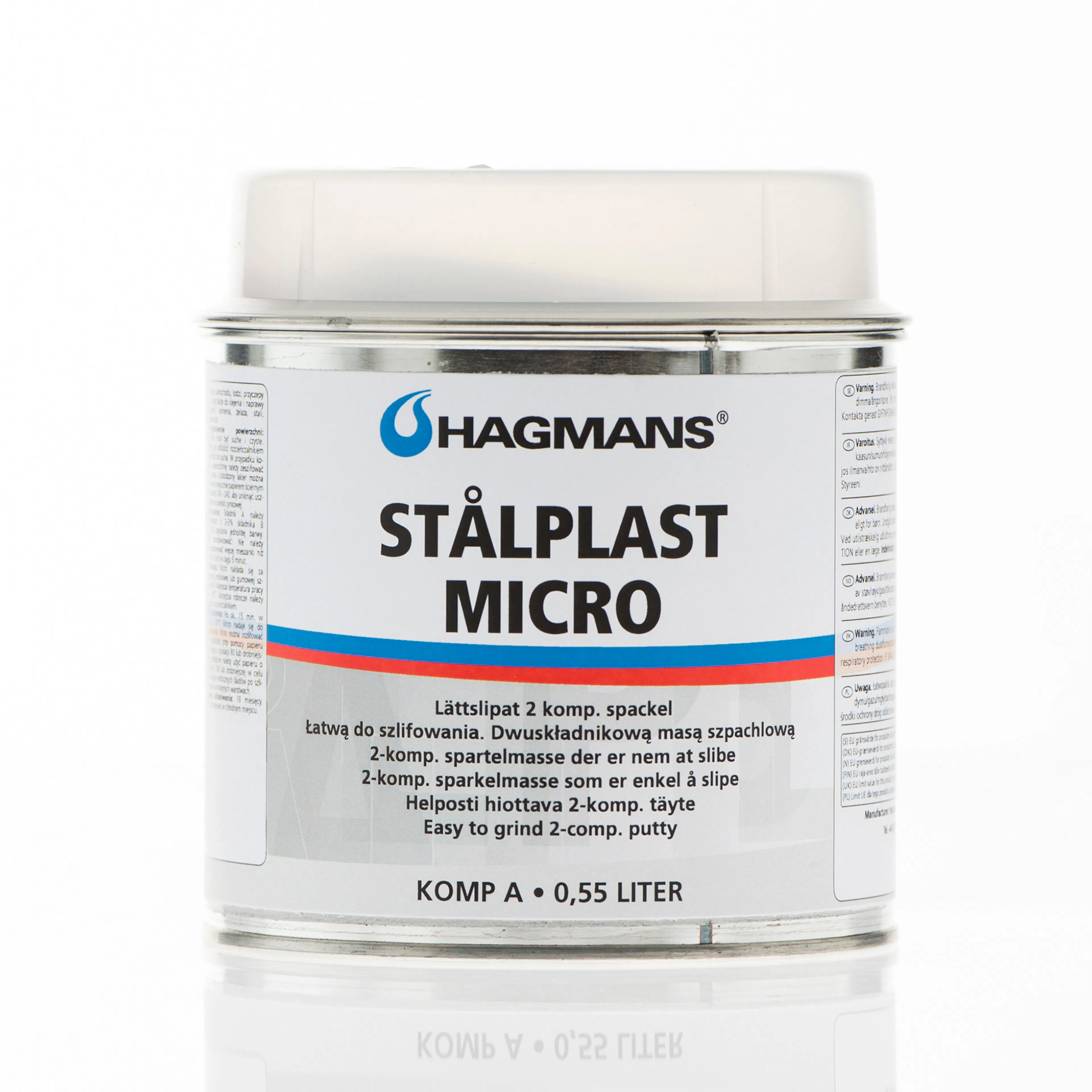 Spackel Stålplast Micro 0.55 L 0,55 L