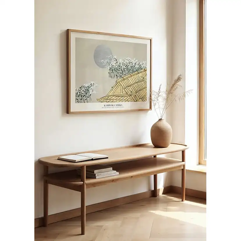 Poster Gallerix House From Momoyogusa–Flowers Of A Hundred Generations By Kamisaka Sekka