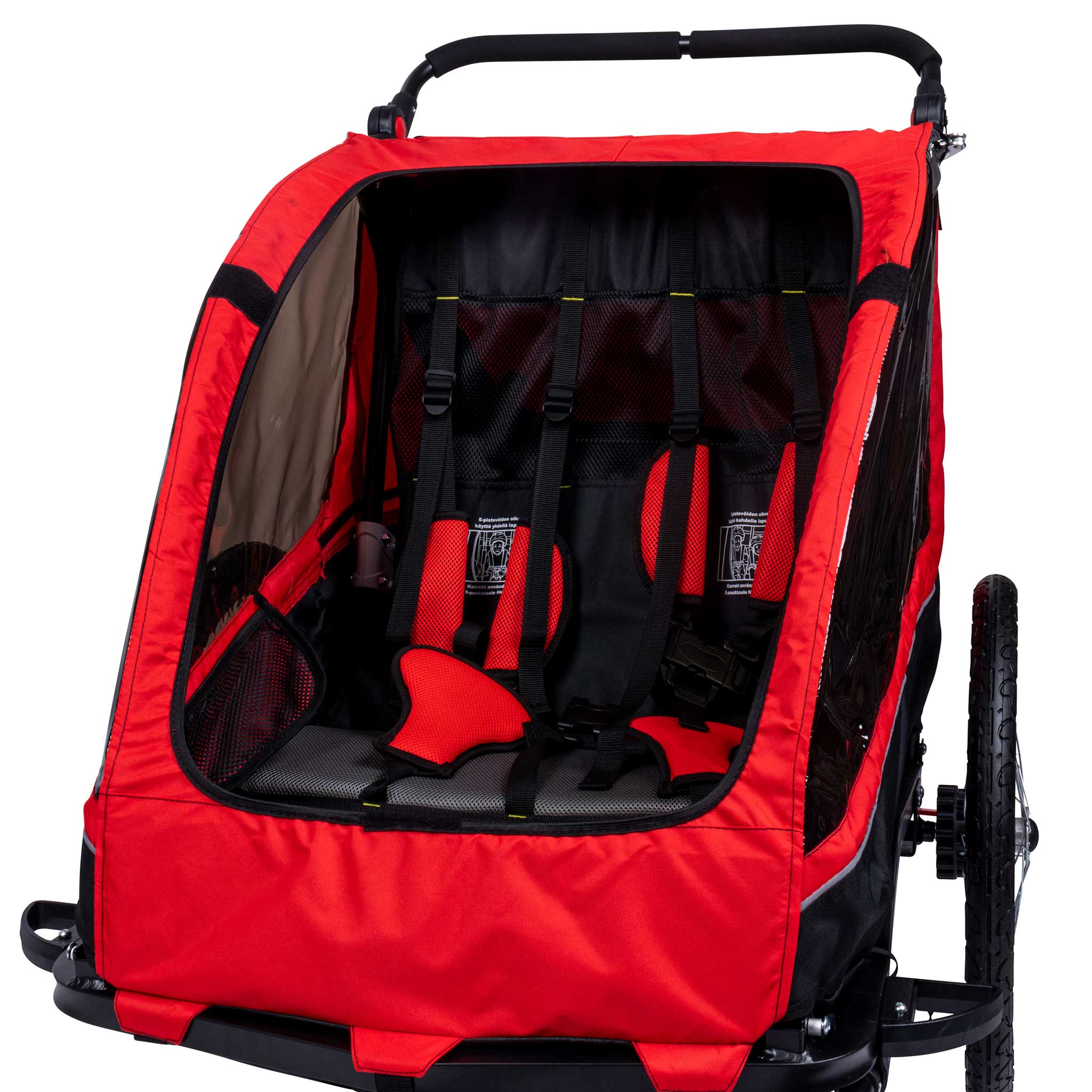 Cykelvagn Trekker för 1-2 Barn Pro