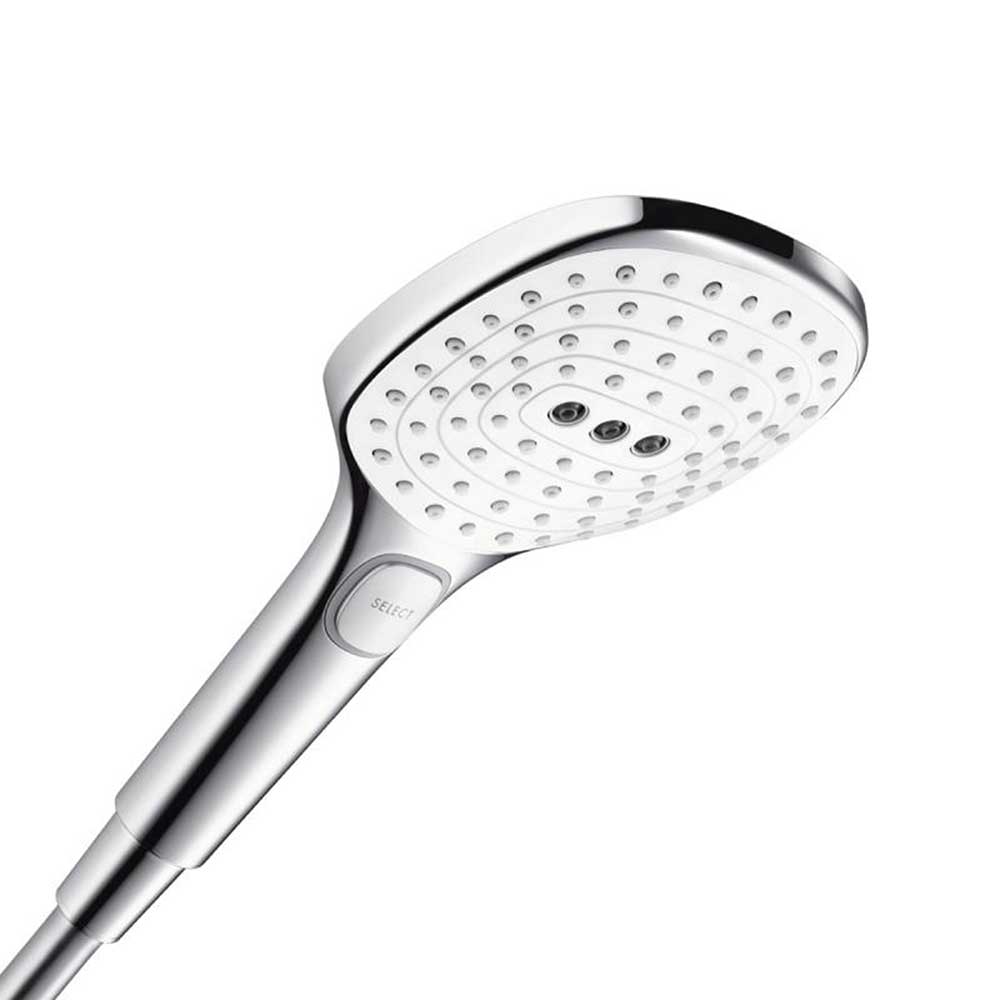 Duschset Hansgrohe Raindance Select E 120 3jet EcoSmart 65 c Vit/Krom