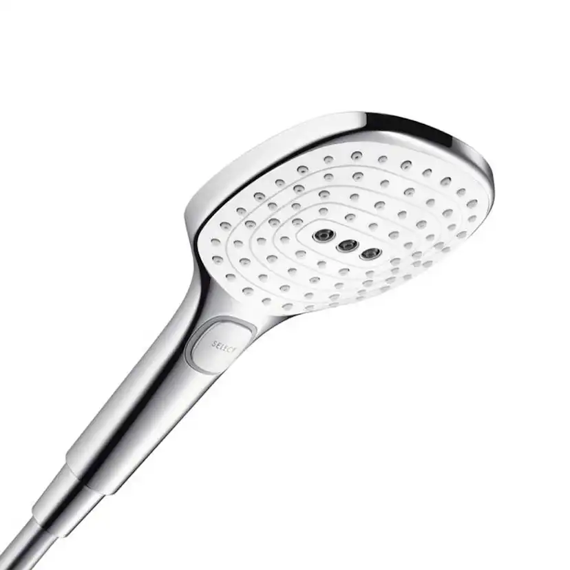 Duschset Hansgrohe Raindance Select E 120 3jet EcoSmart 65 c Vit/Krom