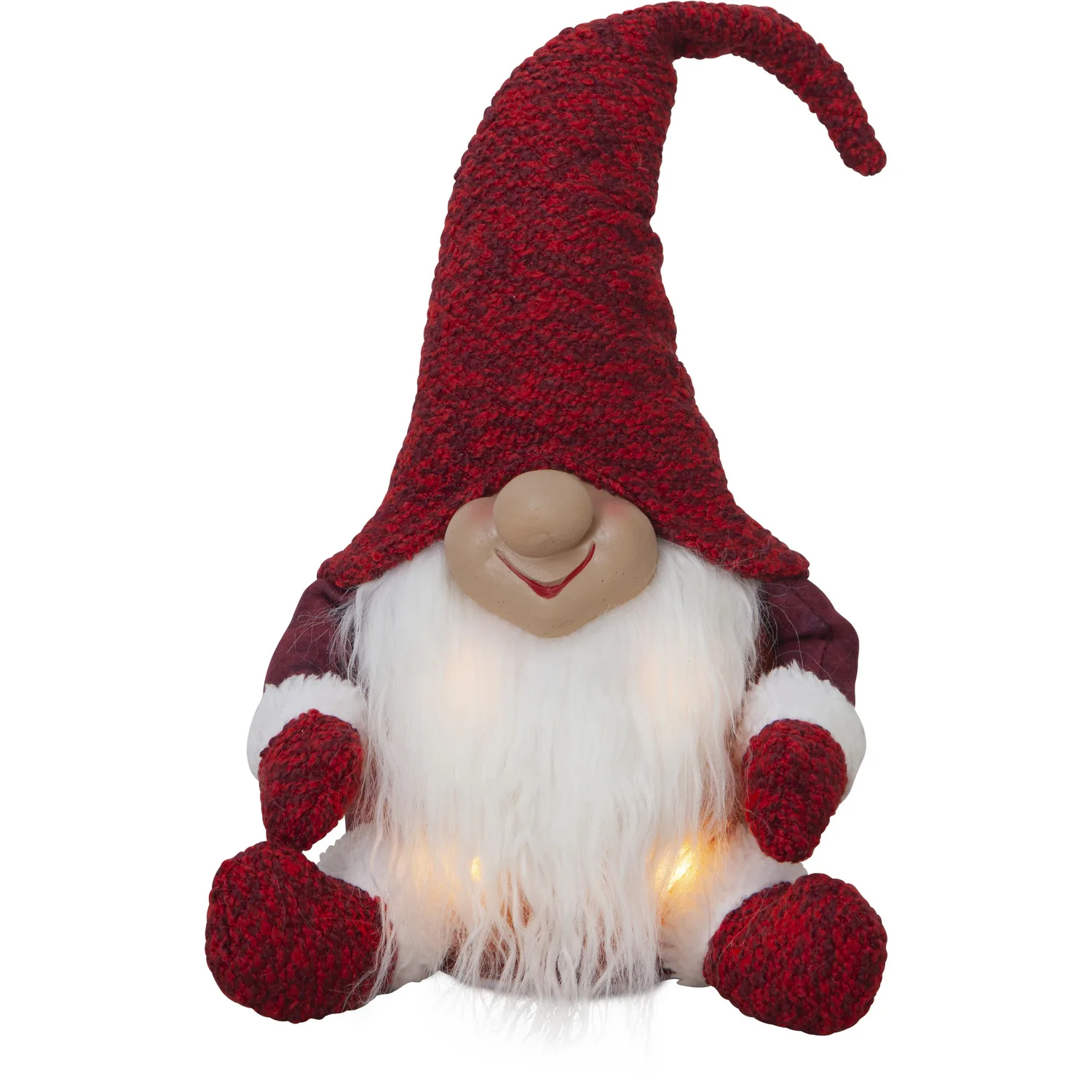 Dekorationsfigur Star Trading Joylight Tomte Röd