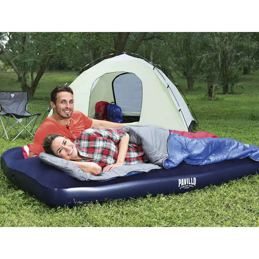 Uppblåsbar Madrass Bestway Pavillo Airbed Full Med Inbyggd Fotpump