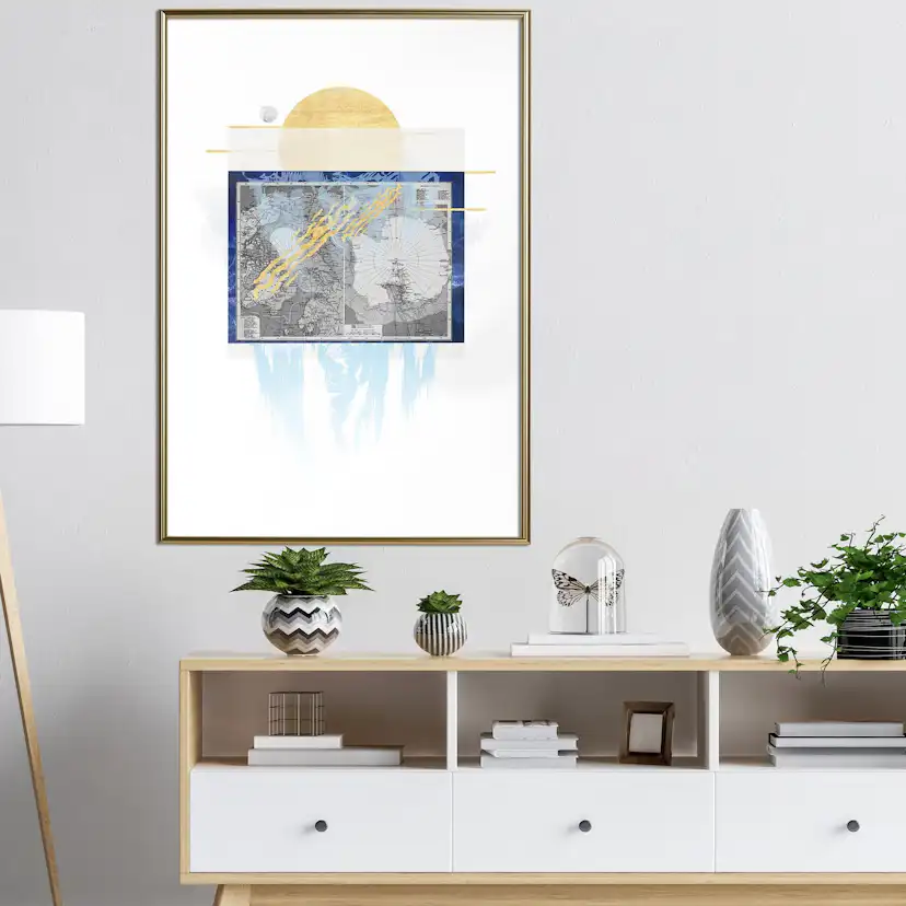 Poster Artgeist Affisch Antarctica