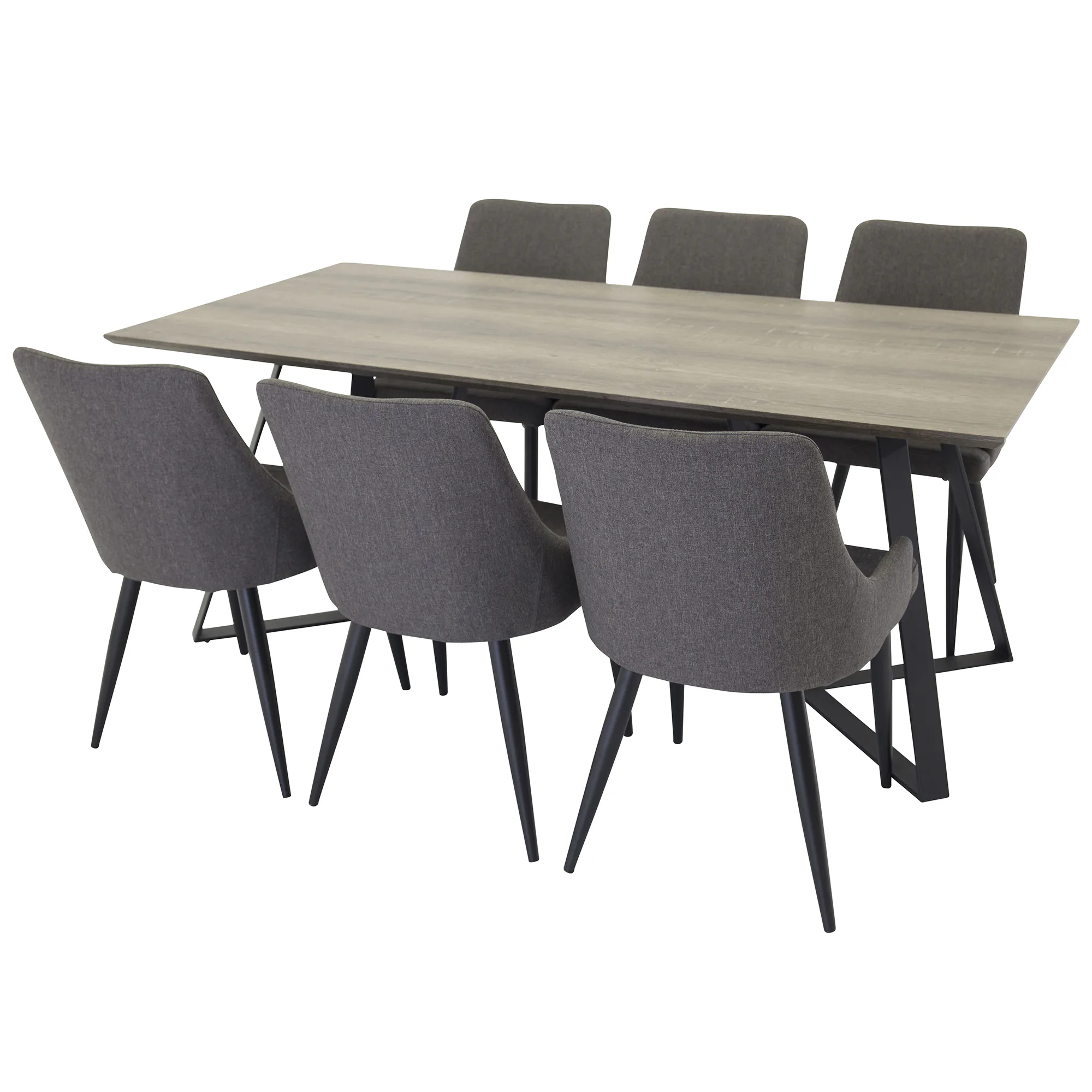 Grå/Svart