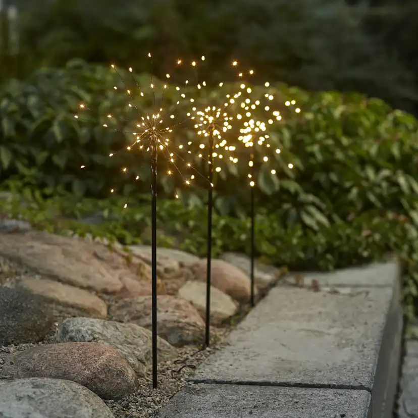 Ljusträd Star Trading Firework Outdoor 3 st