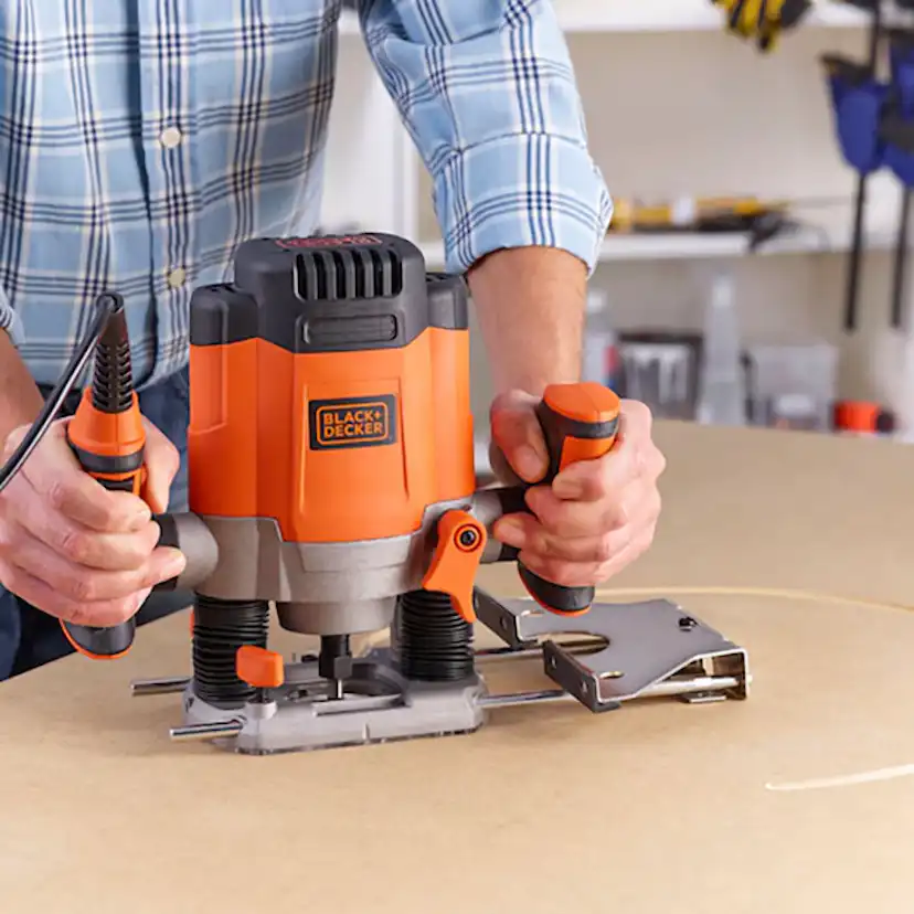 Handöverfräs Black & Decker KW1200E 1200W