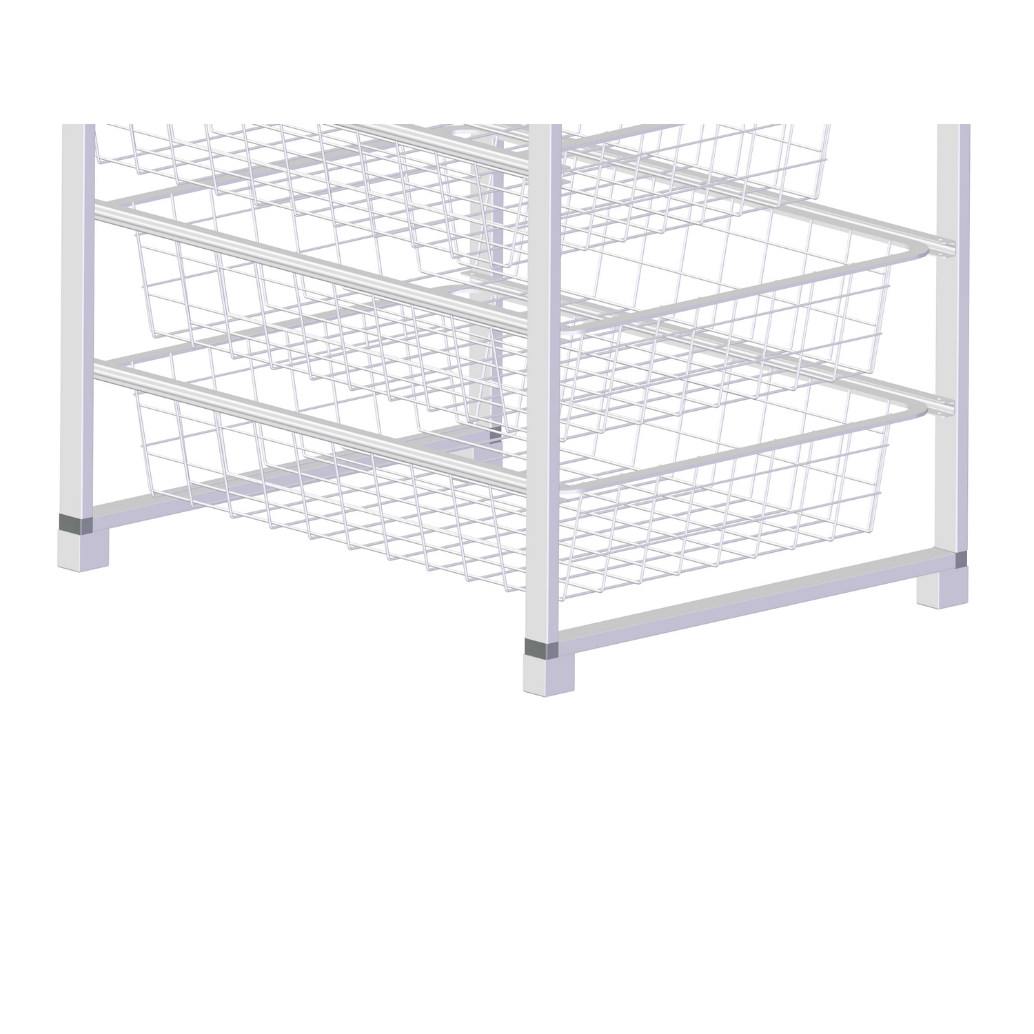 Stativfot vit 4-pack Vit